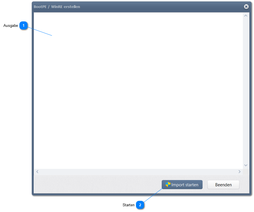 7.2. BootPE und WinRE erstellen