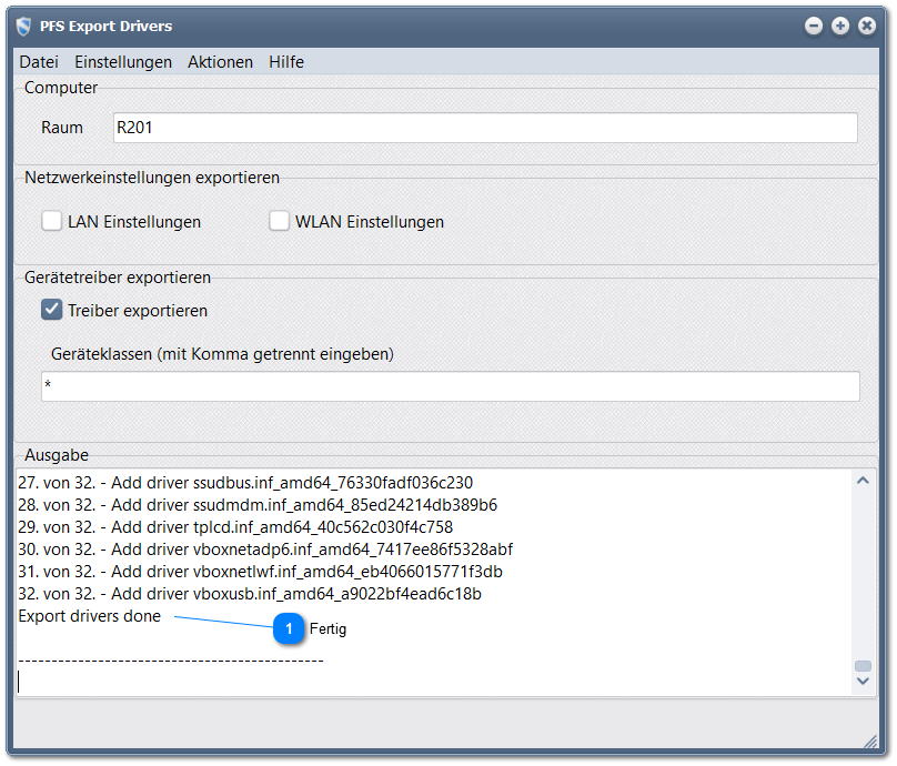 6.2. Drittanbieter-Treiber einsammeln