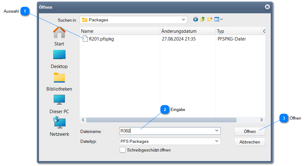 4. Package erstellen