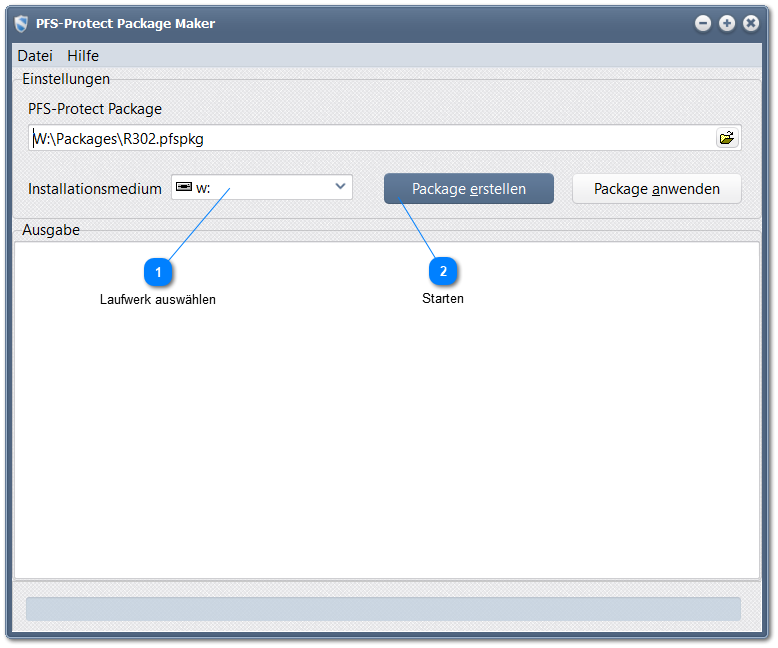 4. Package erstellen